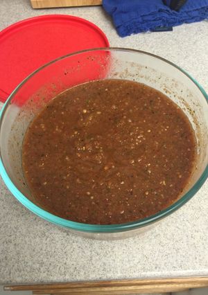A picture of Joe's Easy Salsa.