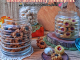 1 adonan kue kering untuk aneka variasi /cookies satset/Cheese Strawberry Thumbprint