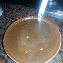 Steak gravy or roux A picture of Steak gravy or roux.