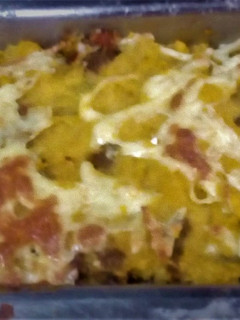 Una foto de "Pastel" de Papa Criolla con Carne Molida