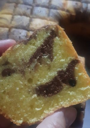 Foto resep Marmer cake putih telur