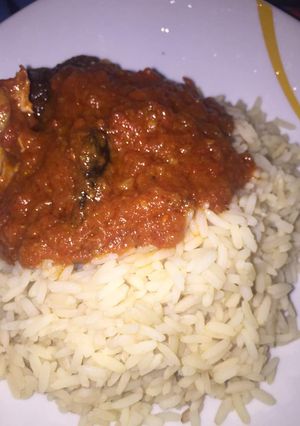 A picture of Smoked Chicken Stew.