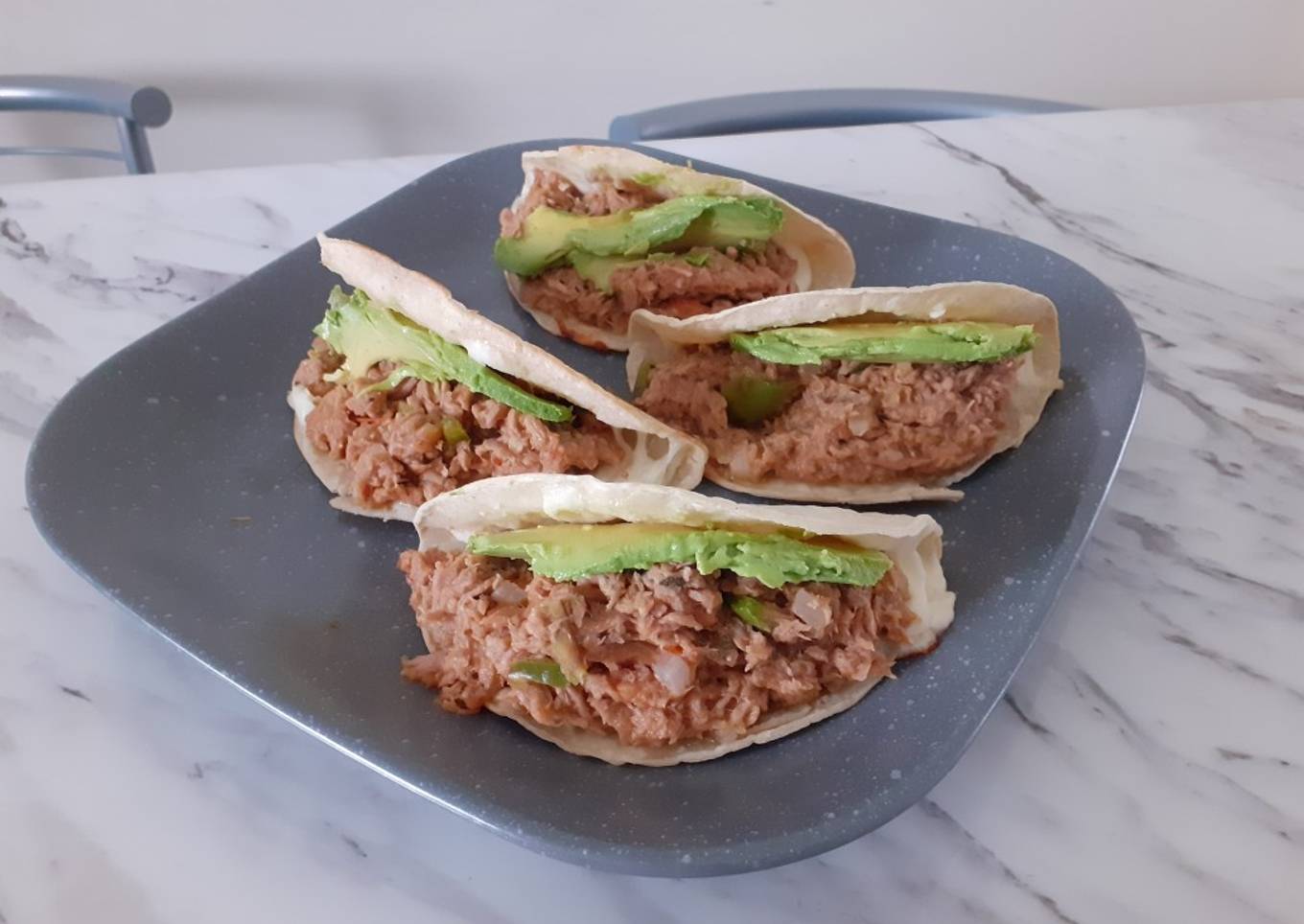 Quesadillas de atún estilo marlin (opción sana)