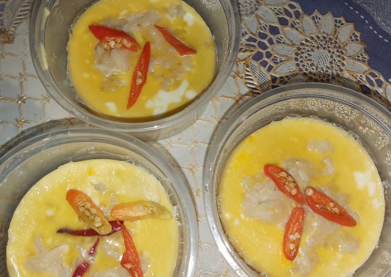 Resep Nasi Kukus Telor Asin (nasi sisa) yang Bisa Manjain Lidah