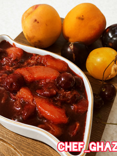 عکسی از دستور ترشک چند میوه