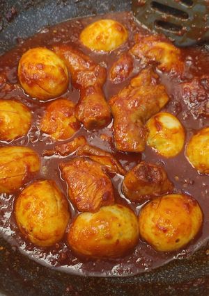 Foto resep Ayam & Telur Masak Habang