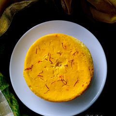 A picture of Bengali Steamed Sandesh.
