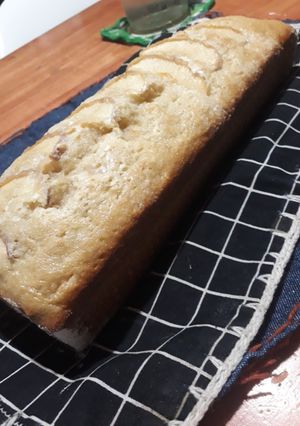 Una foto de Budín de manzana 🍎
