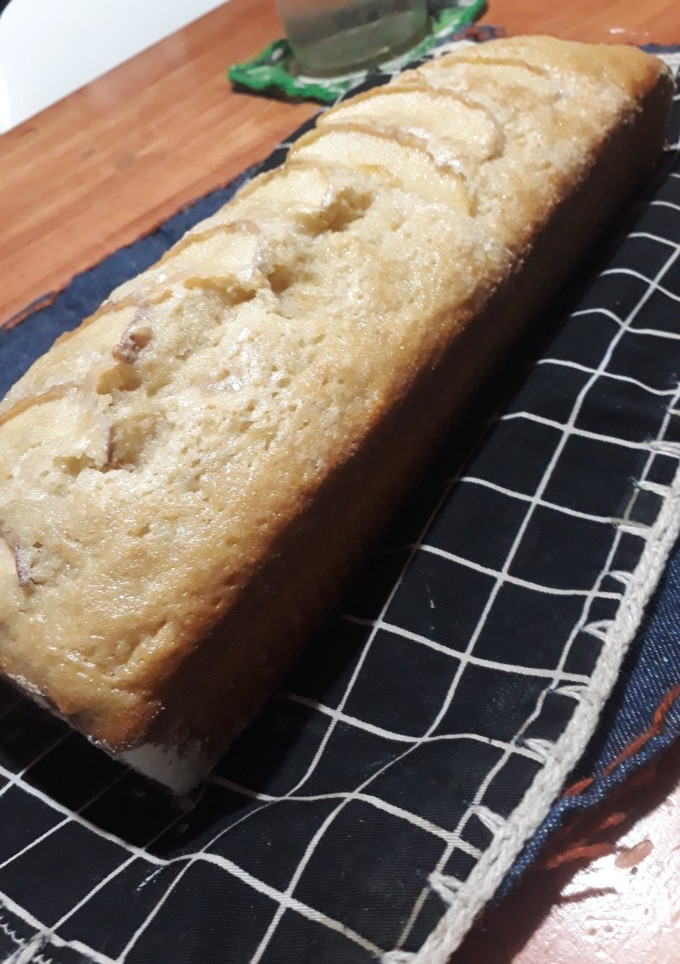 Una foto de Budín de manzana 🍎