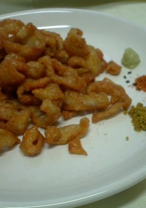 A picture of Chips made with just chicken skin!!!.
