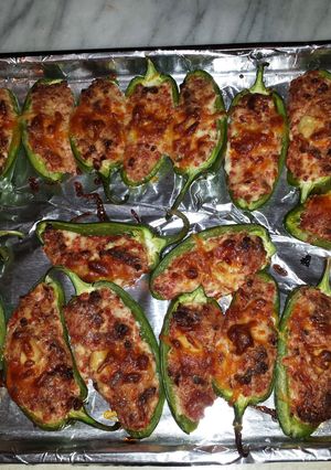 A picture of Firehouse Stuffed Jalapeños.