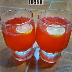 Lemonade Rooh Afza Drink A picture of Lemonade Rooh Afza Drink.