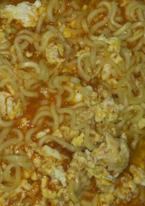 Foto resep Mie Rebus Pedas