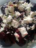 Warm Beet & Feta Salad