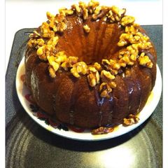 A picture of Ms Kim's Pumpkin Cake.