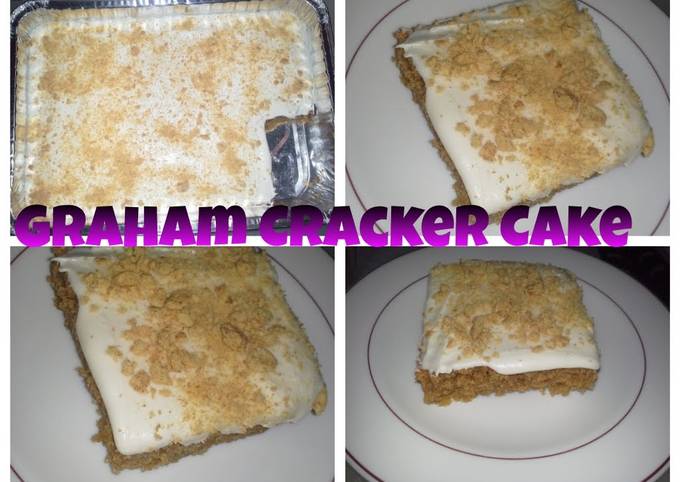 Moist Graham Cracker Cake