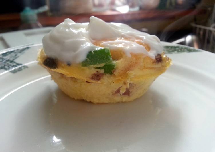 Recipe of Homemade Breakfast cupcakes