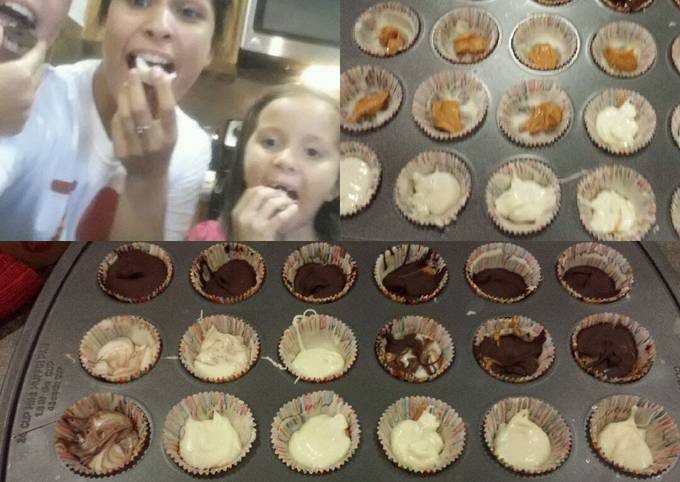 Steps to Make Favorite Reeses PeanutButter Cups