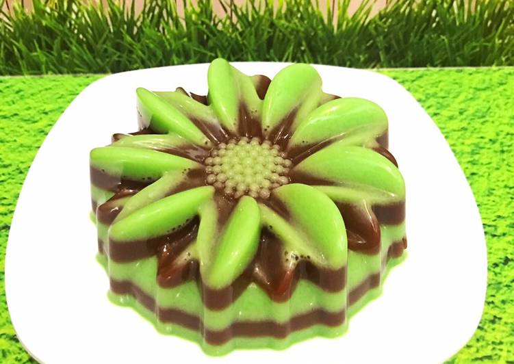 Pudding Chocolatos coklat greentea