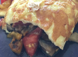 Foto di Omelette di verdure