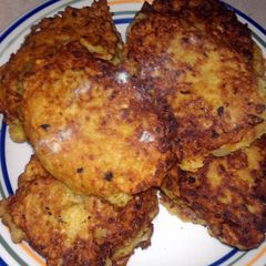 A picture of my moms potato pancakes.