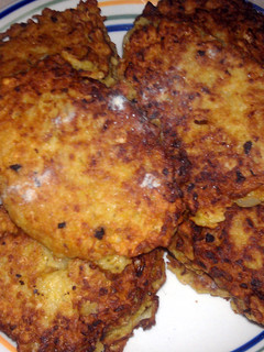 A picture of my moms potato pancakes.