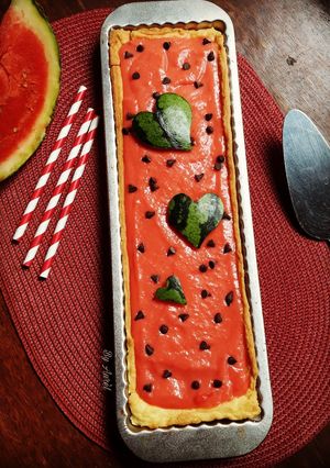 Une photo de ☆Tarte à la Pastèque☆