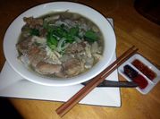A picture of fish sauce noodles