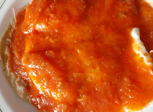 Una foto de Huevos rancheros especiales