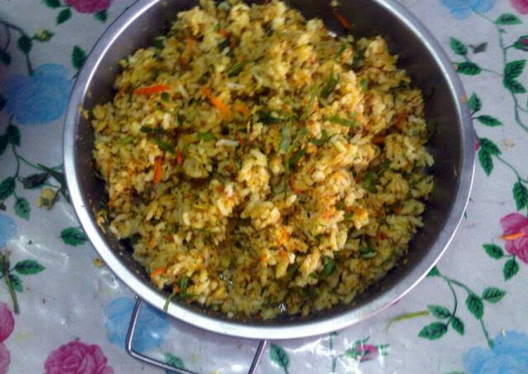 Simple Way to Cook Delicious Chinese Peranakan Mixed Herbs Rice - Nasi Ulam