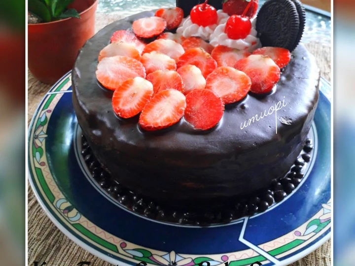 Langkah Gampang Membikin Resep  Kue Tart Bolu Susu dan Coklat yang Enak Banget, Bisa Manjain Lidah