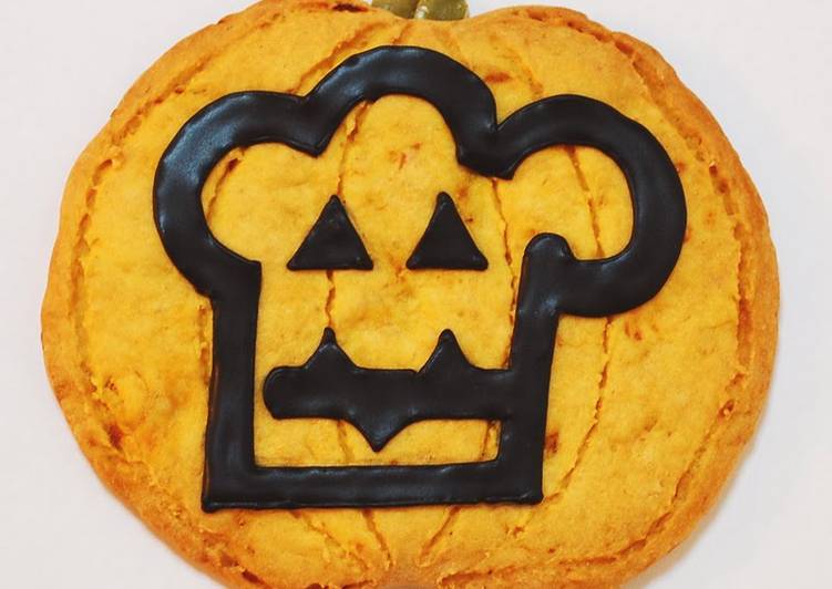 Recipe of Super Quick Homemade Cookpad Logo Cookie for Halloween!