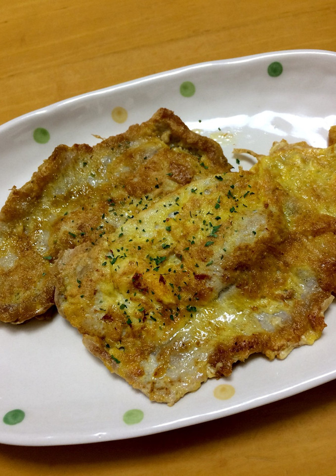 A picture of Curry Piccata with Thinly Sliced Pork.
