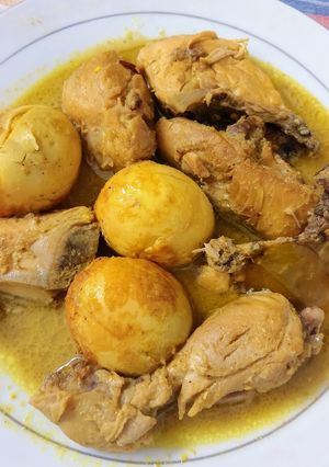 Foto resep Opor Ayam Telur