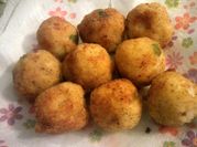 A picture of rice ball italian
