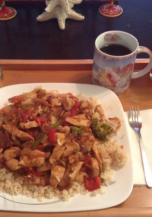 A picture of Wifey Chicken Stir-Fry.