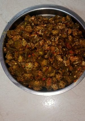 झटपट भिंडी (Jhatpat bhindi recipe in hindi) रेसिपी मुख्य फोटो