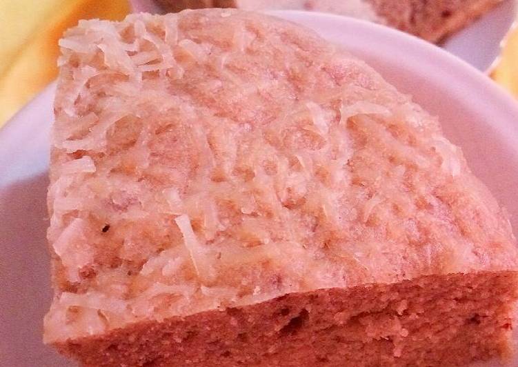 Cara membuat Bolu pisang kukus (2 telur) no mixer yang nikmat Untuk Jualan