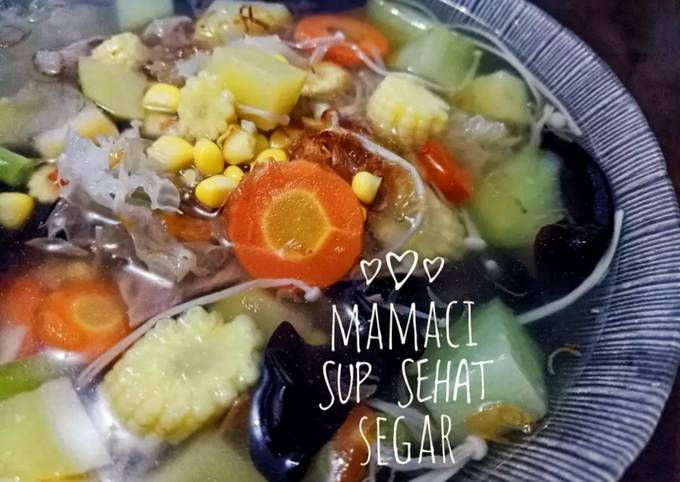 Inspirasi  Mamaci Sup Sehat Segar yang Sempurna Bikin Ngiler