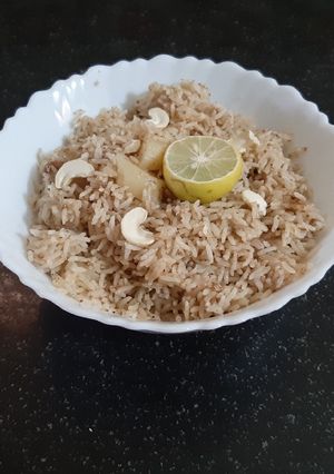A picture of Potato Rice.