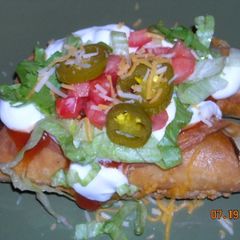 A picture of Chimichanga Dog.