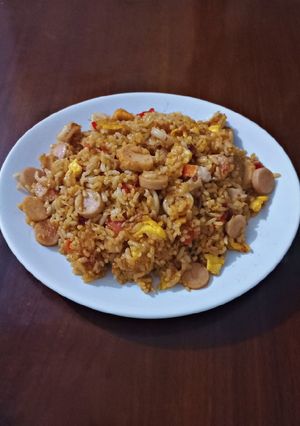Foto resep Nasi Goreng Seafood