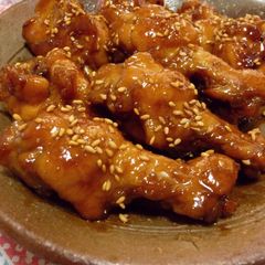 A picture of Refreshing, Sweet & Savory Simmered Chicken Drumettes.