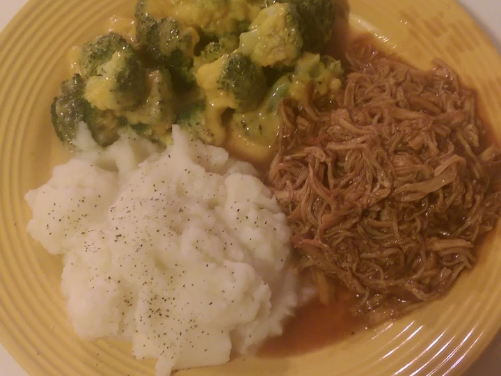 Easy Steps to Make Crock Pot Pulled Chicken BBQ the  Makes Drooling Really delicious