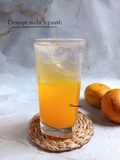 Orange soda squash