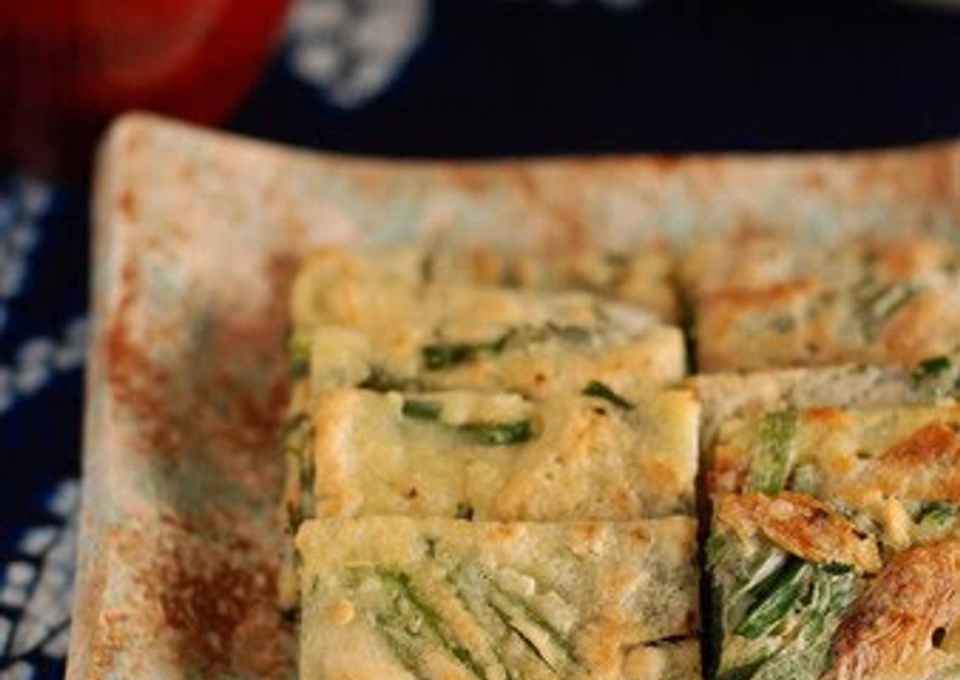 Chinese Chive Jeon (Korean Savory Pancakes)