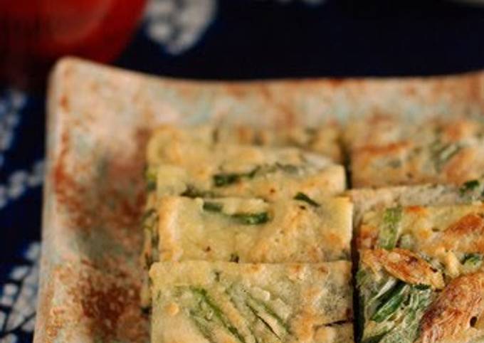 Chinese Chive Jeon (Korean Savory Pancakes)