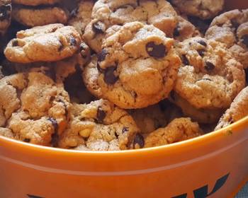 Latest Recipe Vegan peanut butter chocolate chips cookies Delicious