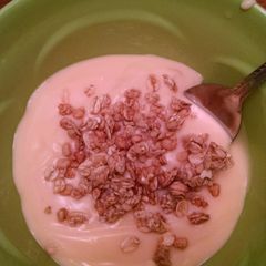 Peach yogurt delight A picture of Peach yogurt delight.