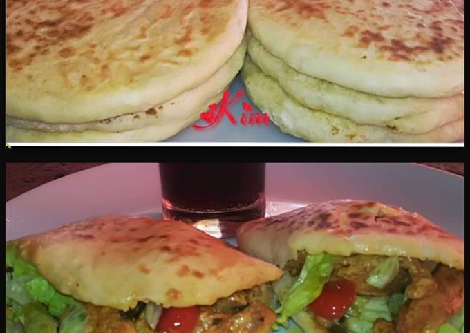 Steps to Make Homemade Peri Chicken Pitas - Easy Dinner Recipes for Family